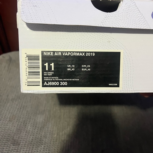 Nike vapor camo green Size 11 - Picture 5 of 5